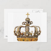 Golden Crown I Briefkaart (Voorkant / Achterkant)
