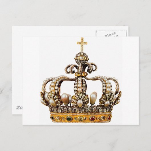 Golden Crown I Briefkaart (Voorkant / Achterkant)