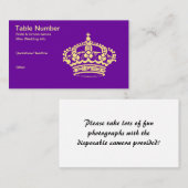 Golden Crown III Plaatskaartje (Voorkant / Achterkant)