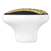 Golden Crown Keramische Knop (Zijkant)