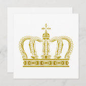 Golden Crown - luxe royal (Voorkant / Achterkant)