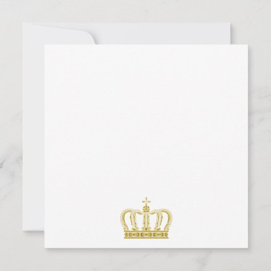 Golden Crown - luxe royal (Achterkant)