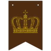 Golden Crown - luxe royal 1 Vlaggetjes (Eerste vlag)