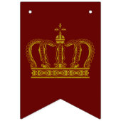 Golden Crown - luxe royal 1 Vlaggetjes (Derde vlag)