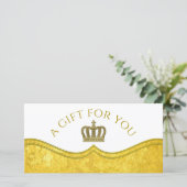 Golden Crown - luxe royal 2 (Staand voorkant)