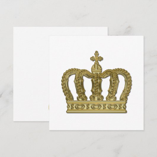 Golden Crown - luxe royal 2 (Voorkant / Achterkant)