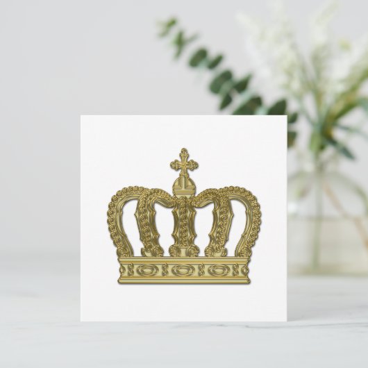 Golden Crown - luxe royal 2 (Staand voorkant)