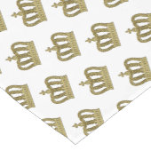 Golden Crown - luxe royal 2 Korte Tafelloper (Hoek)