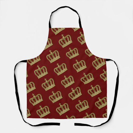 Golden Crown - luxe royal 2 Schort (Voorkant)
