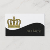 Golden Crown - luxe royal 2 Visitekaartje (Voorkant)