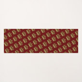Golden Crown - luxe royal 2 Yogamat (Achterkant (horizontaal))