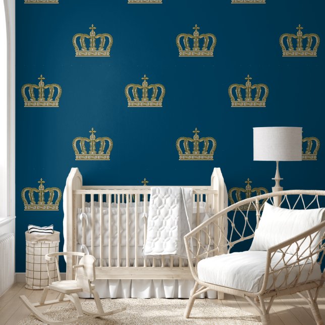 Golden Crown - luxe royal 3a Behang (Kinderen)