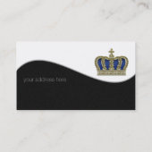 Golden Crown - luxe royal 5 Visitekaartje (Achterkant)