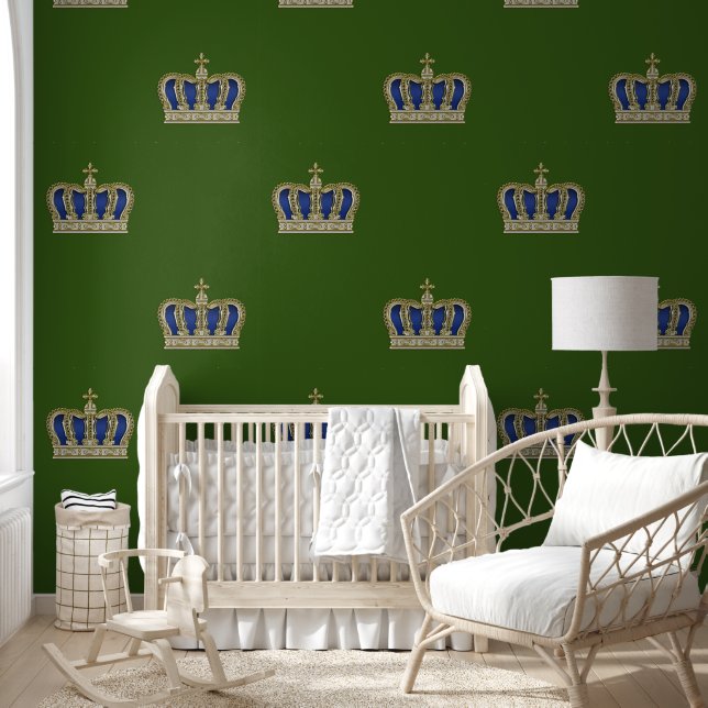 Golden Crown - luxe royal 5a Behang (Kinderen)