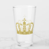 Golden Crown - luxe royal Glas (Achterkant)