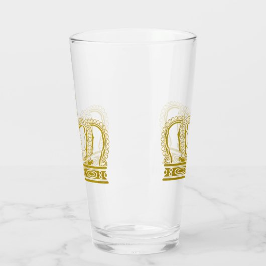 Golden Crown - luxe royal Glas (Links)