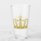 Golden Crown - luxe royal Glas (Voorkant)