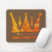 Golden Crown Mousepad Muismat (Met muis)