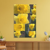 Golden Crown Narcissus (Daffodil) Fotocollage Canvas Afdruk (Insitu (Woonkamer))