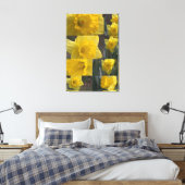 Golden Crown Narcissus (Daffodil) Fotocollage Canvas Afdruk (Insitu (Slaapkamer))