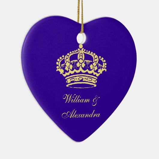 Golden Crown Ornament (Rechts)