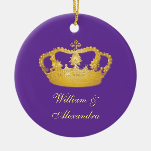 Golden Crown Ornament II (Voorkant)