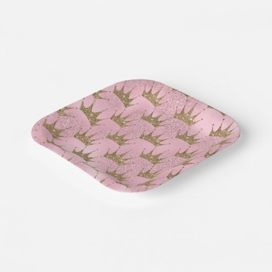 Golden Crown Papieren Bordje (Gebogen)