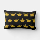 Golden Crown Pattern Kussen (Achterkant)