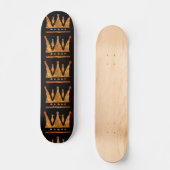 Golden Crown Skateboard (Voorkant)