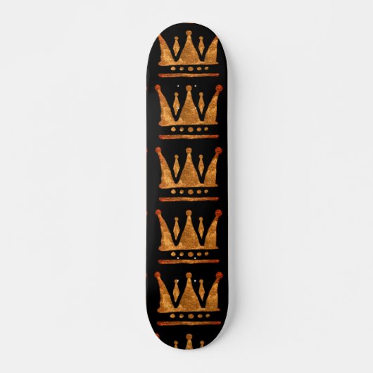 Golden Crown Skateboard (Voorkant)