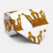 Golden Crown Stropdas (Opgerold)