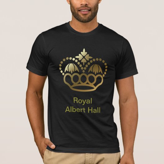 Golden crown Tee SHirt - Royal Albert Hall (Voorkant)