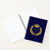 Golden Crown & The Kingdom of God Bible Verse Note Notitieboek (Binnen)