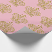 Golden Crowns Cadeaupapier (Hoek)