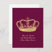 Golden Crowns Kaart (Voorkant / Achterkant)