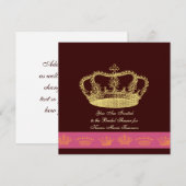 Golden Crowns Kaart (Voorkant / Achterkant)