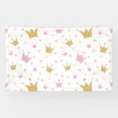 Golden Crowns Pattern Spandoek (Horizontaal)