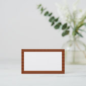 Golden Crystal Mode Border Event FUN Business Visitekaartje (Staand voorkant)