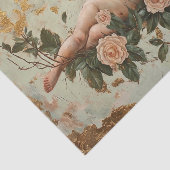 Golden Cupid Tissuepapier (Detail)