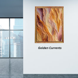 Golden Currents Poster