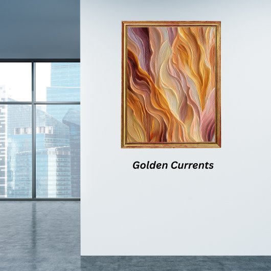 Golden Currents Poster