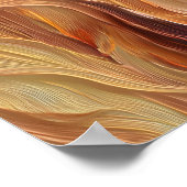 Golden Currents Poster (Hoek)