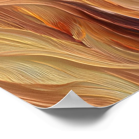 Golden Currents Poster (Hoek)