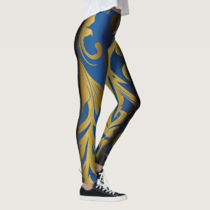 Golden Curtains 1 Leggings
