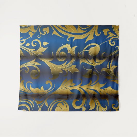 Golden Curtains 1 Wandkleed (Voorkant (horizontaal))