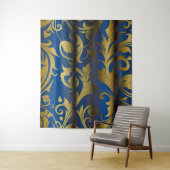 Golden Curtains 1 Wandkleed (In situ)