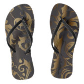 Golden Curtains 3 Teenslippers (Voetbed)