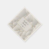 Golden Curve-lijnen Servet (Hoek)