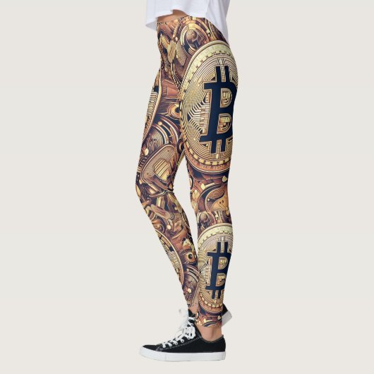 Golden Cypher Elegance Leggings (Links)