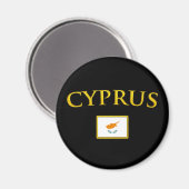 Golden Cyprus Magneet (Voorkant / Achterkant)